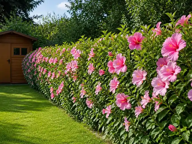 Gestaltung mit einer Hibiskus Hecke: Tipps für prachtvolle Blüten