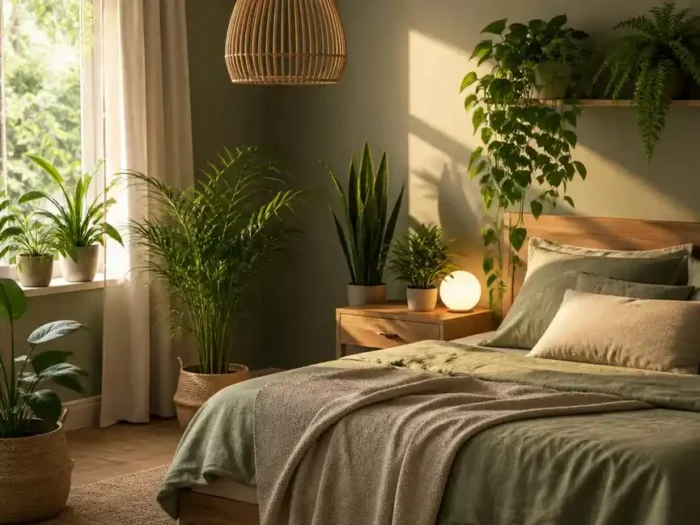 Gesunder Schlaf durch die richtige Begrünung im Schlafzimmer