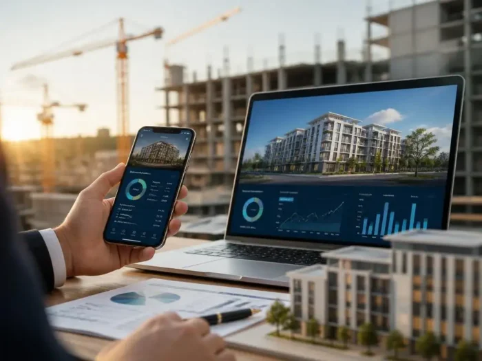 Investieren in Immobilienprojekte durch digitale Plattformen