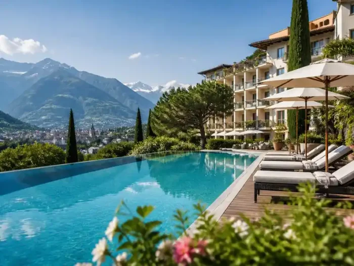 Luxusurlaub: Hotels in Meran und Umgebung mit Pool genießen