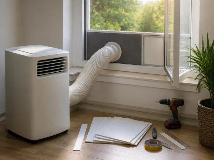 Mobiles Klimagerät Fensterabdichtung: DIY-Anleitung für kühle Räume