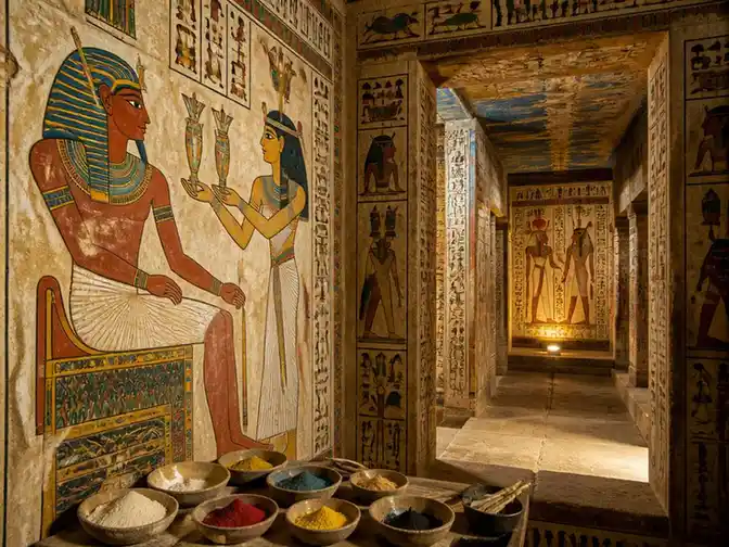 Die zeitlose Pracht der antiken Malerei in Ägypten entdecken