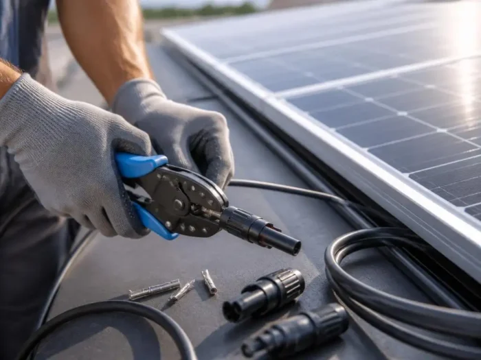 Fehler bei der Solar-Verkabelung vermeiden: Leitfaden zur Crimpzange