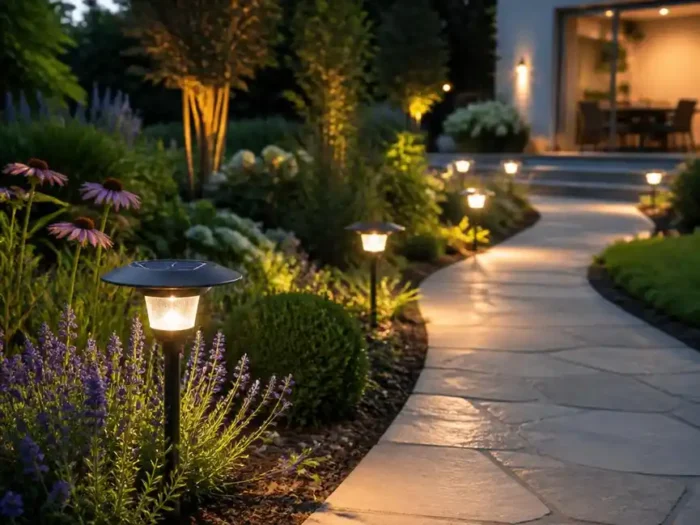 Gartenbeleuchtung mit Solartechnik: Tipps für nachhaltige Außenbereiche