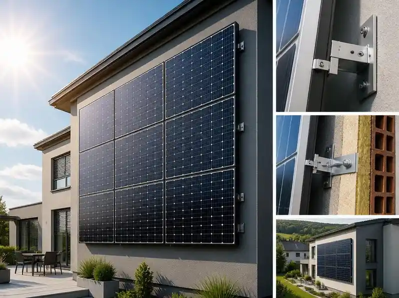 Optimale Planung der solarpanel wandhalterung für maximale erträge