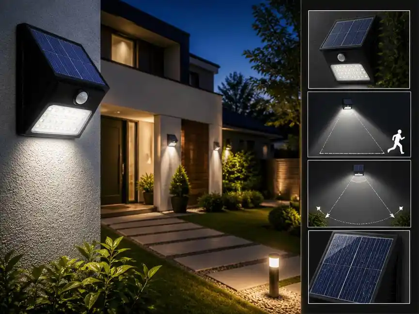 Sicherheitskonzepte mit gartenleuchte solar mit bewegungsmelder
