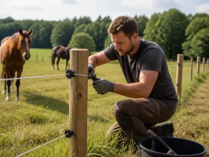 So gelingt der Weidezaun selber bauen Prozess für Ihre Sicherheit