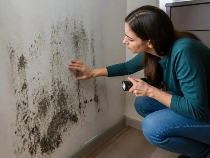 So können Sie Schimmel an der Wand sicher erkennen und handeln