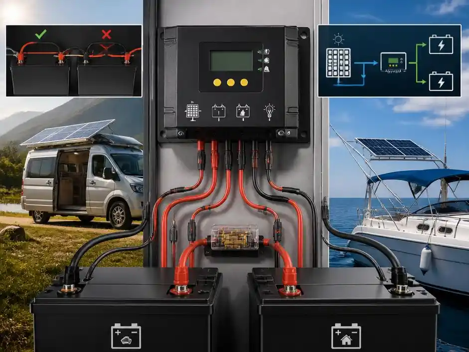 So wählen Sie den perfekten solar laderegler 12v für 2 batterien aus