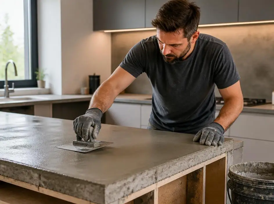 So wird die eigene arbeitsplatte beton selber machen zum Erfolg
