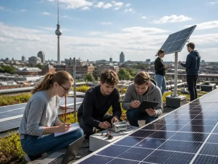 Studieren und Forschen für die Energiewende: Photovoltaik an der HTW