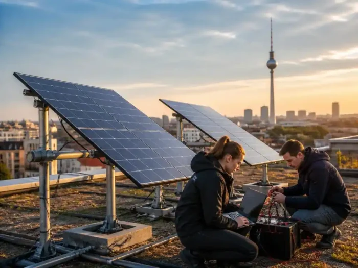 Wie Photovoltaik-Projekte an der HTW Berlin die Energiewende prägen