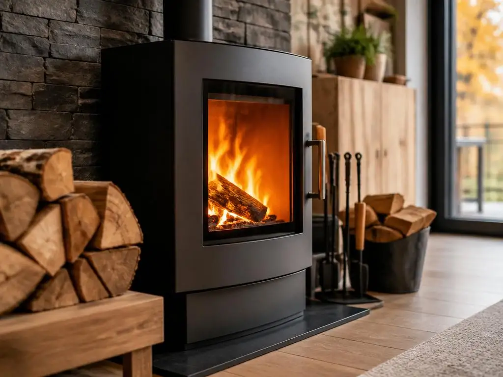 Wie Sie Ihren Kamin richtig heizen und Holz sparen