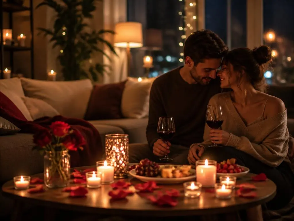 Wie Sie Schritt für Schritt einen romantischen Abend planen