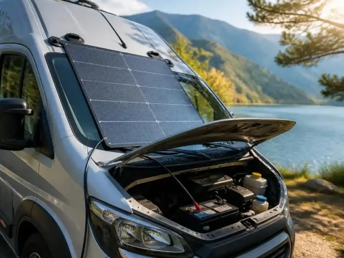 Autark unterwegs: Mit Sonnenkraft die Fahrzeugbatterie pflegen