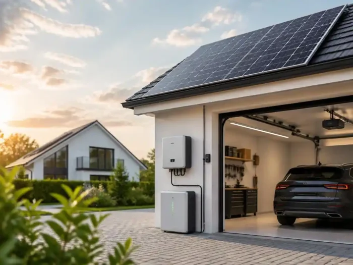 Autarke Energiekonzepte für moderne Garagentorantriebe