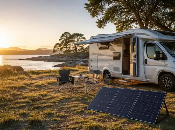 Autarkie auf Reisen: Mit dem Solarsystem entspannt campen