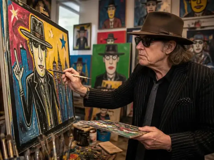 Die bunte und rebellische Welt: Die Malerei von Udo Lindenberg
