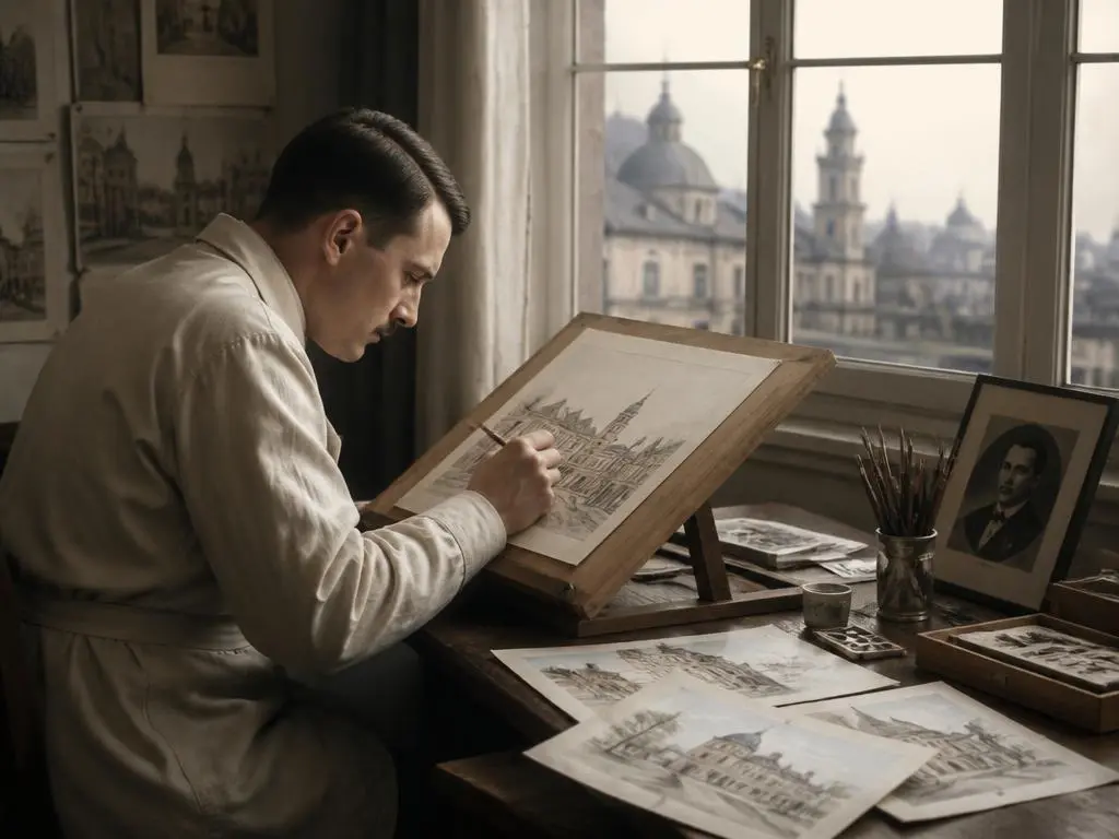 Die historische Perspektive auf die Malerei von Hitler