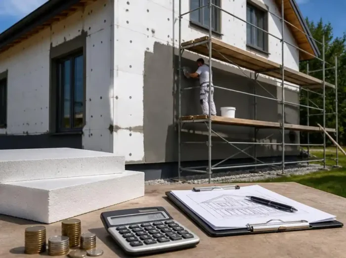 Fassade dämmen und verputzen kosten: Was Sie finanziell erwartet