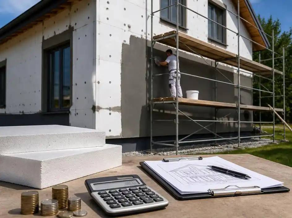 Fassade dämmen und verputzen kosten: Was Sie finanziell erwartet