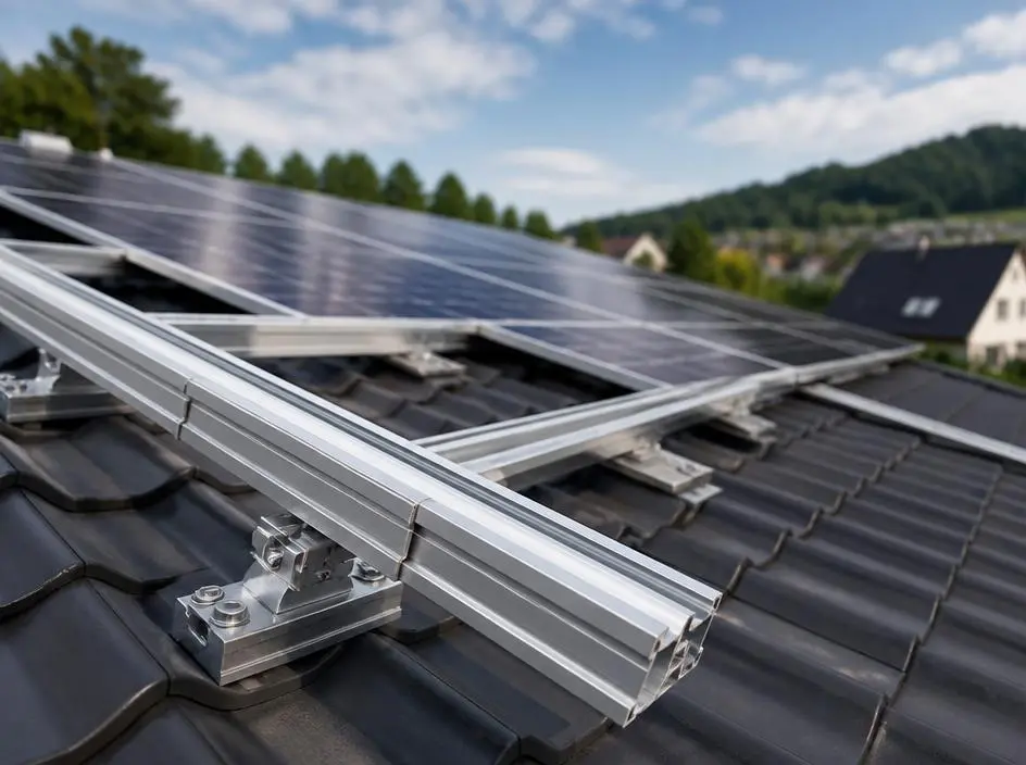 Hochwertige aluprofil solarpanel Halterungen für Ihre Anlage