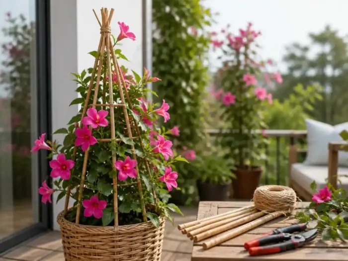 Kreative Wege für eine dipladenia rankhilfe selber bauen