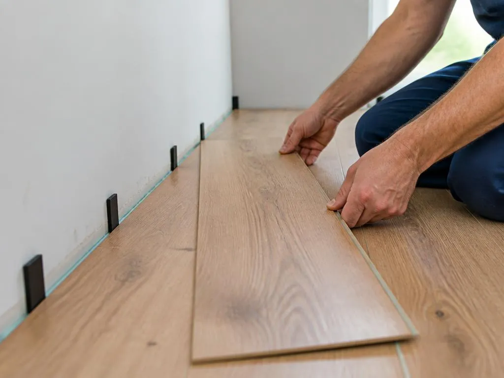 So gelingt beim Laminat verlegen der ideale Abstand zur Wand