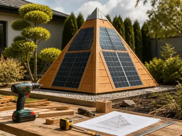 So gelingt der Bau einer attraktiven außenpyramide selber bauen