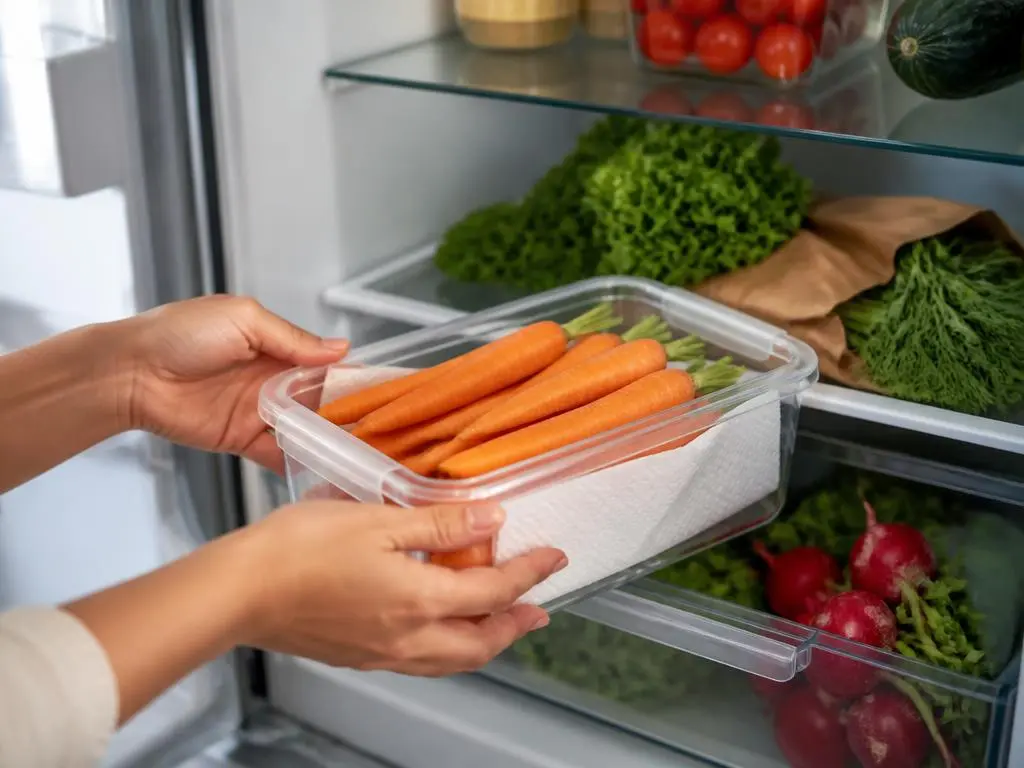 So lassen sich Karotten richtig lagern im kühlschrank für frische