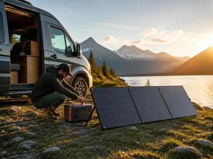 Unabhängig unterwegs mit einem leistungsstarken 200 Watt Solarkoffer