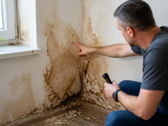 Was tun wenn braune flecken an der wand zu sehen sind