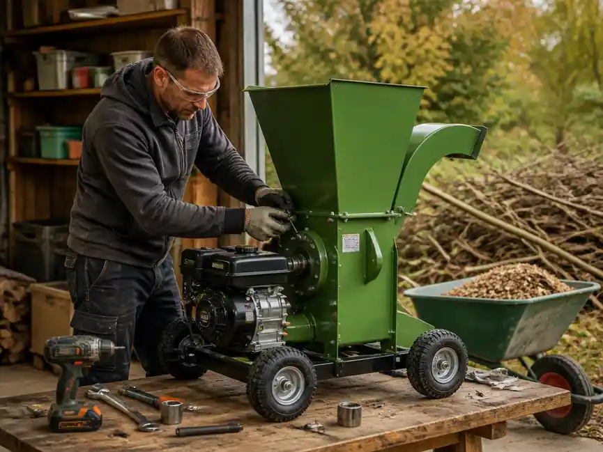 Wie Sie Ihren eigenen Häcksler bauen: Ein Leitfaden für Gartenprofis